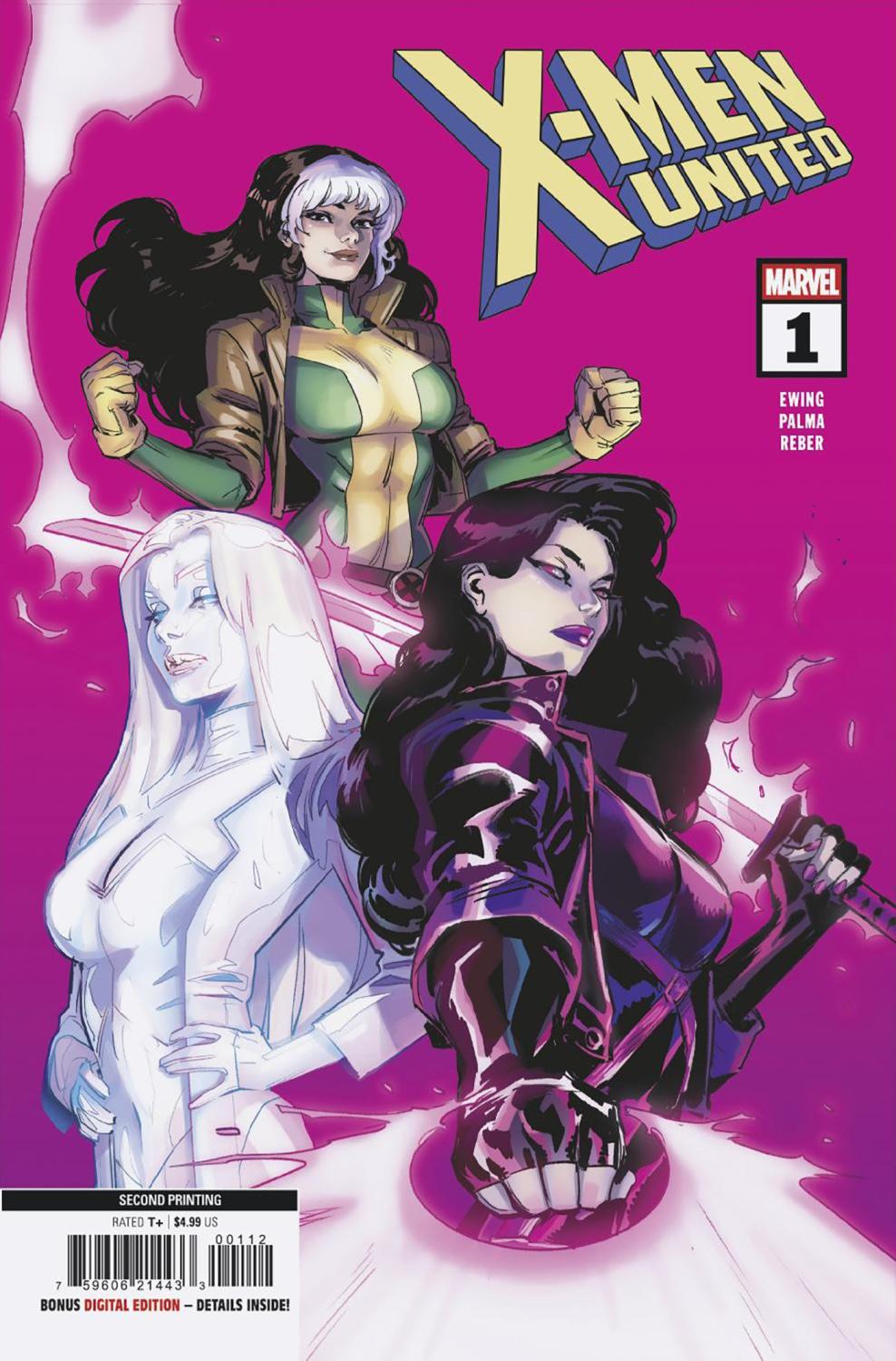 X-MEN UNITED #1 MATTEO LOLLI 2ND PRINTING VAR CVR A