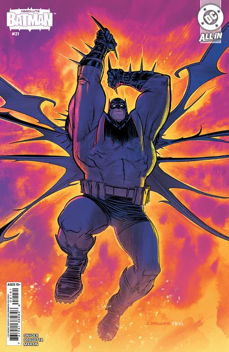 ABSOLUTE BATMAN #21 CVR E 1:25 INCV CHRIS BRUNNER CARD STOCK VAR