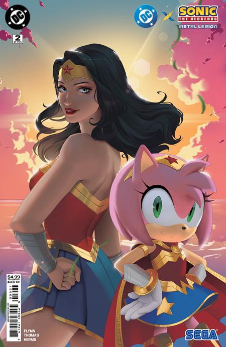 DC X SONIC THE HEDGEHOG THE METAL LEGION #2 CVR B R1C0 CARD STOCK VAR (OF 5)