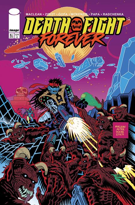 DEATH FIGHT FOREVER #5 CVR A ANDREW MACLEAN (OF 5)