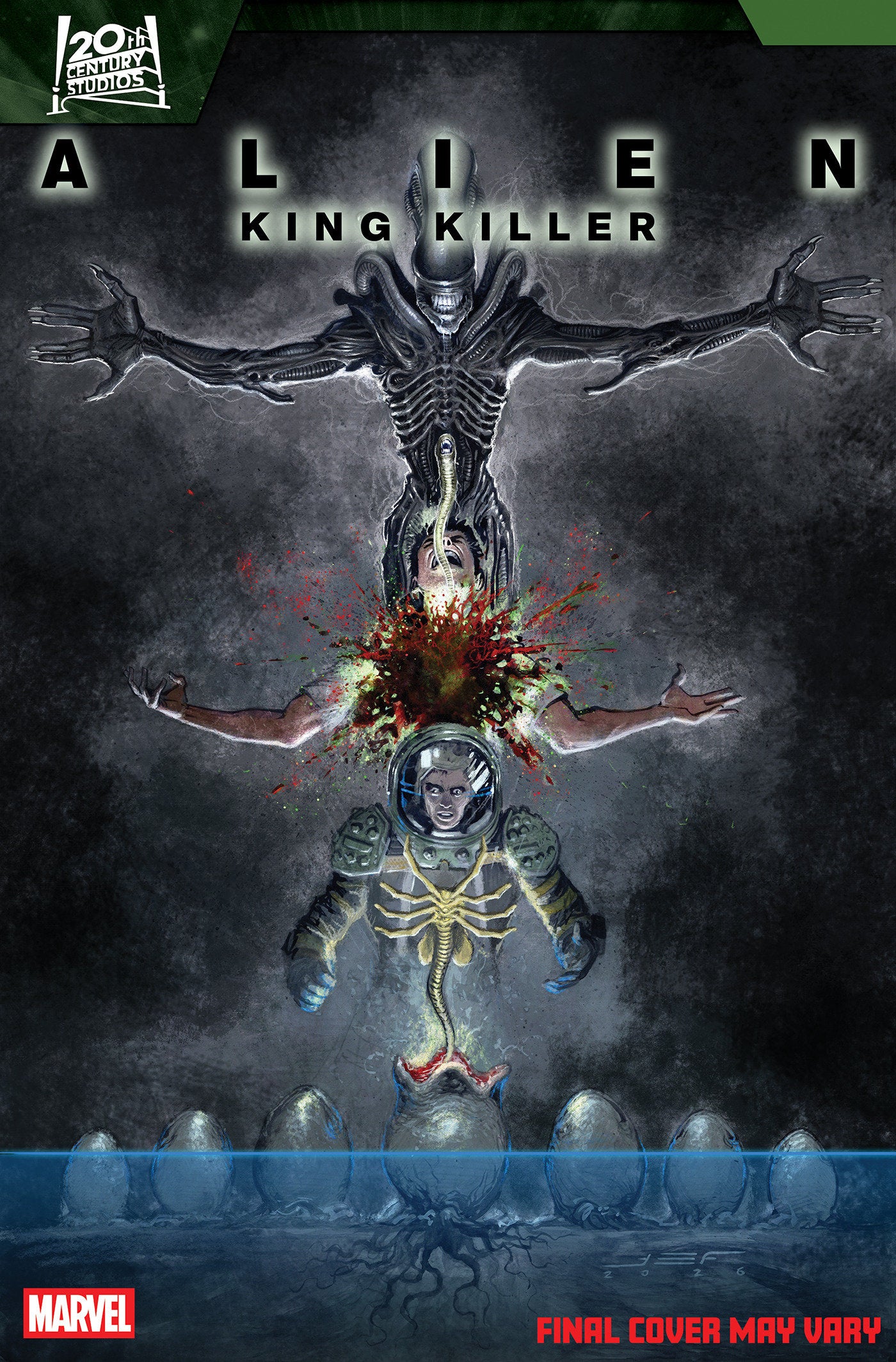 ALIEN KING KILLER #3 CVR B JUAN FERREYRA VAR