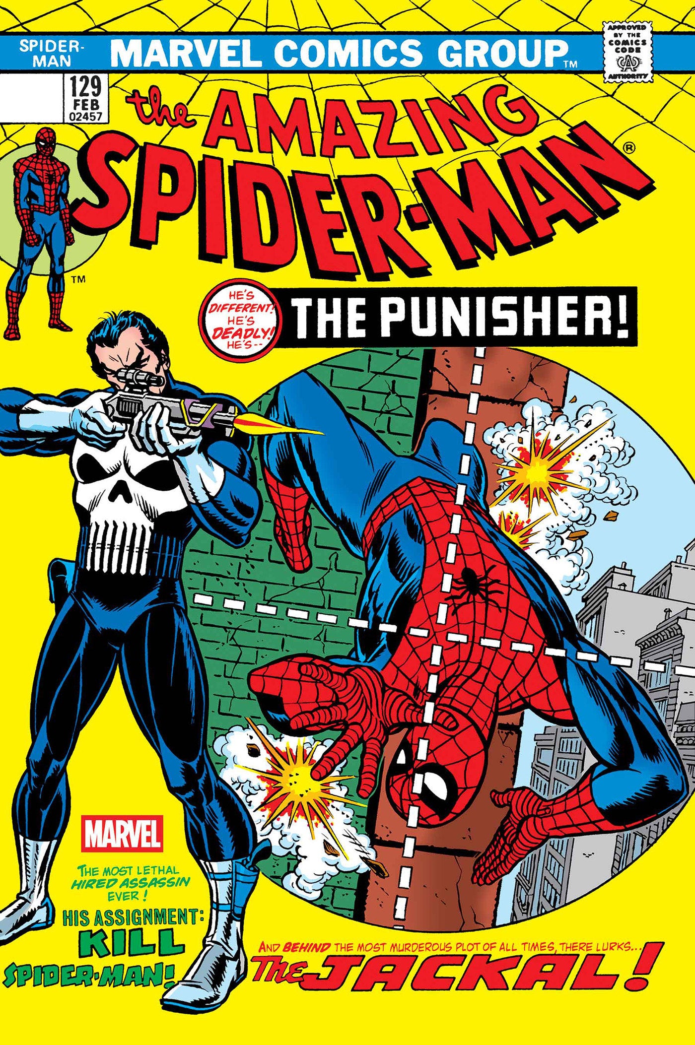 AMAZING SPIDER-MAN #129 FACSIMILE EDITION NEW PRINTING 2 CVR A