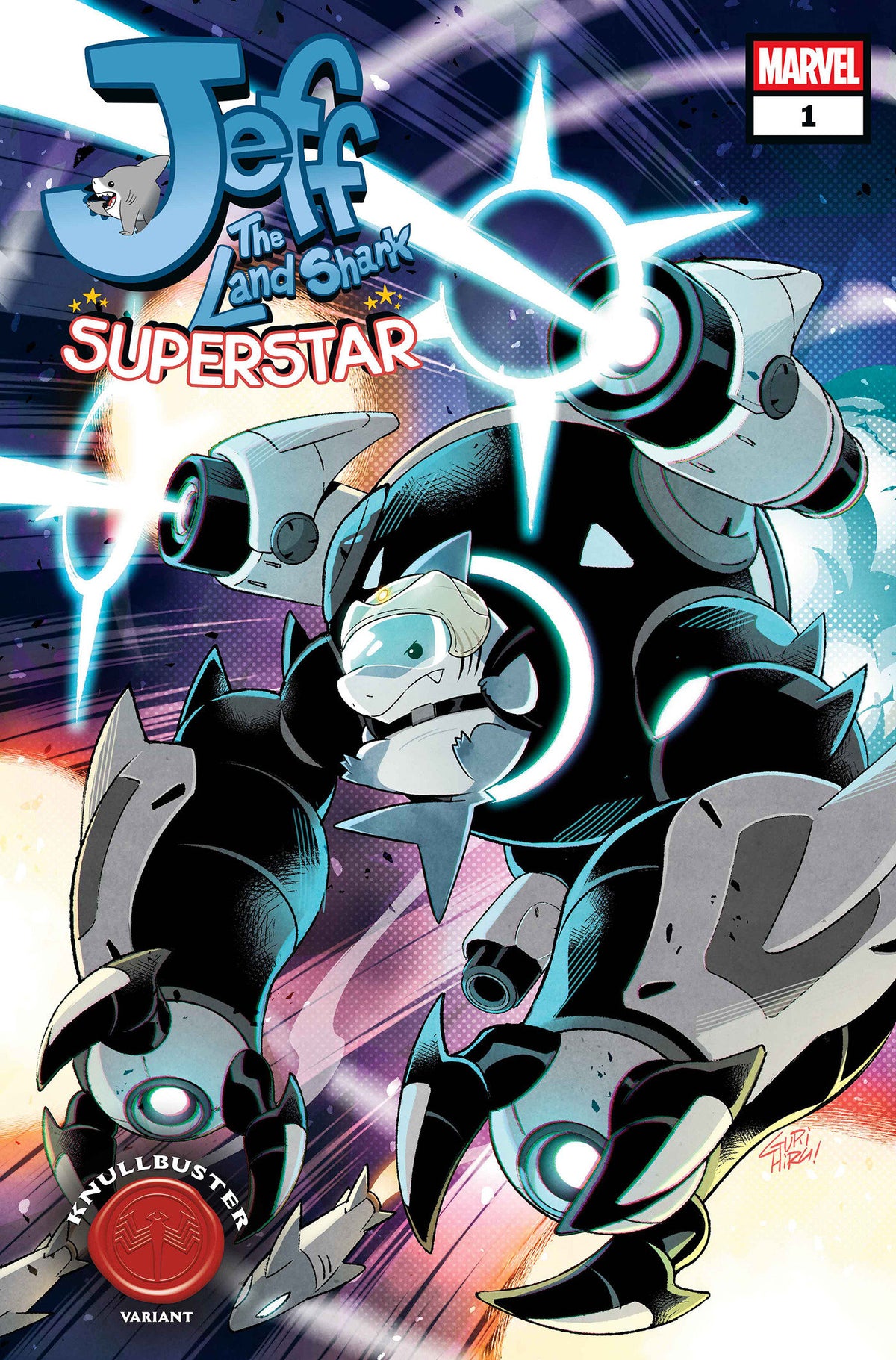 JEFF THE LAND SHARK SUPERSTAR #1 CVR D GURIHIRU KNULLBUSTER VAR