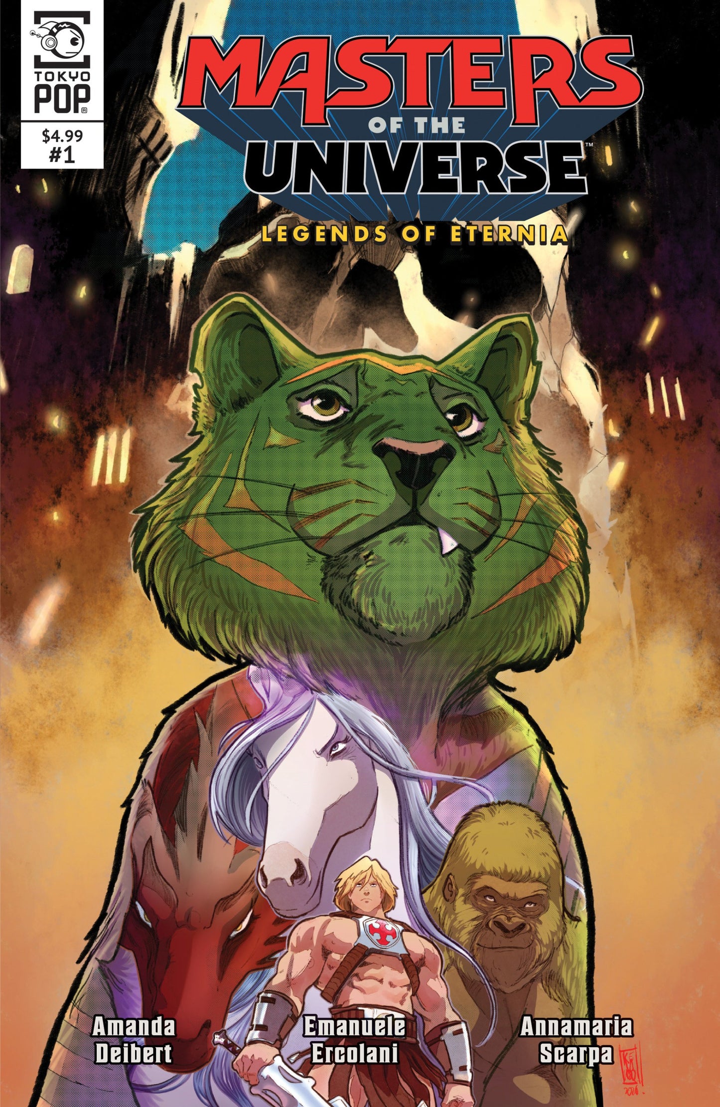 MASTERS OF THE UNIVERSE LEGENDS OF ETERNIA ISSUE #1 CVR A