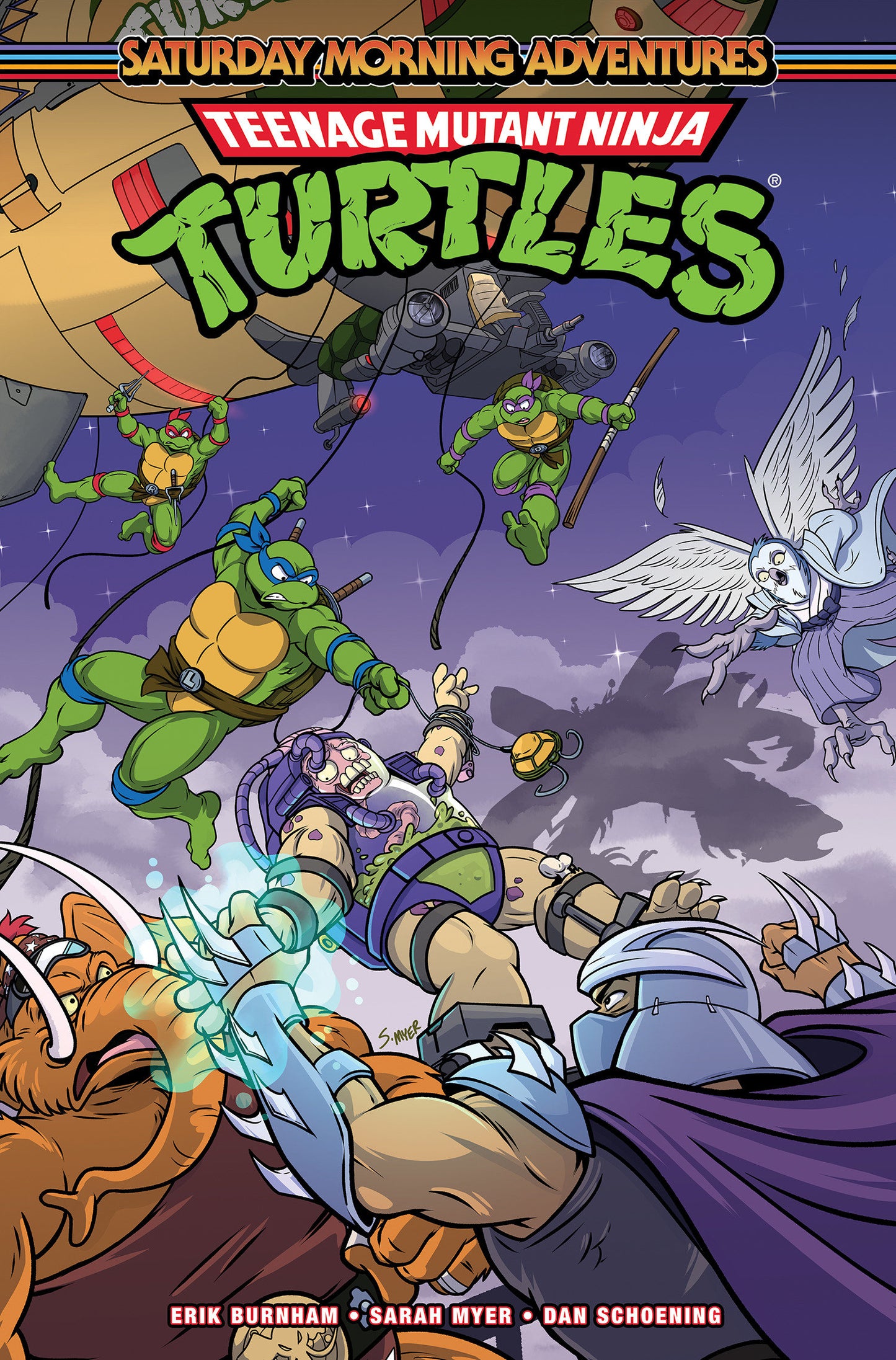 TEENAGE MUTANT NINJA TURTLES SATURDAY MORNING ADVENTURES VOL 8 TP