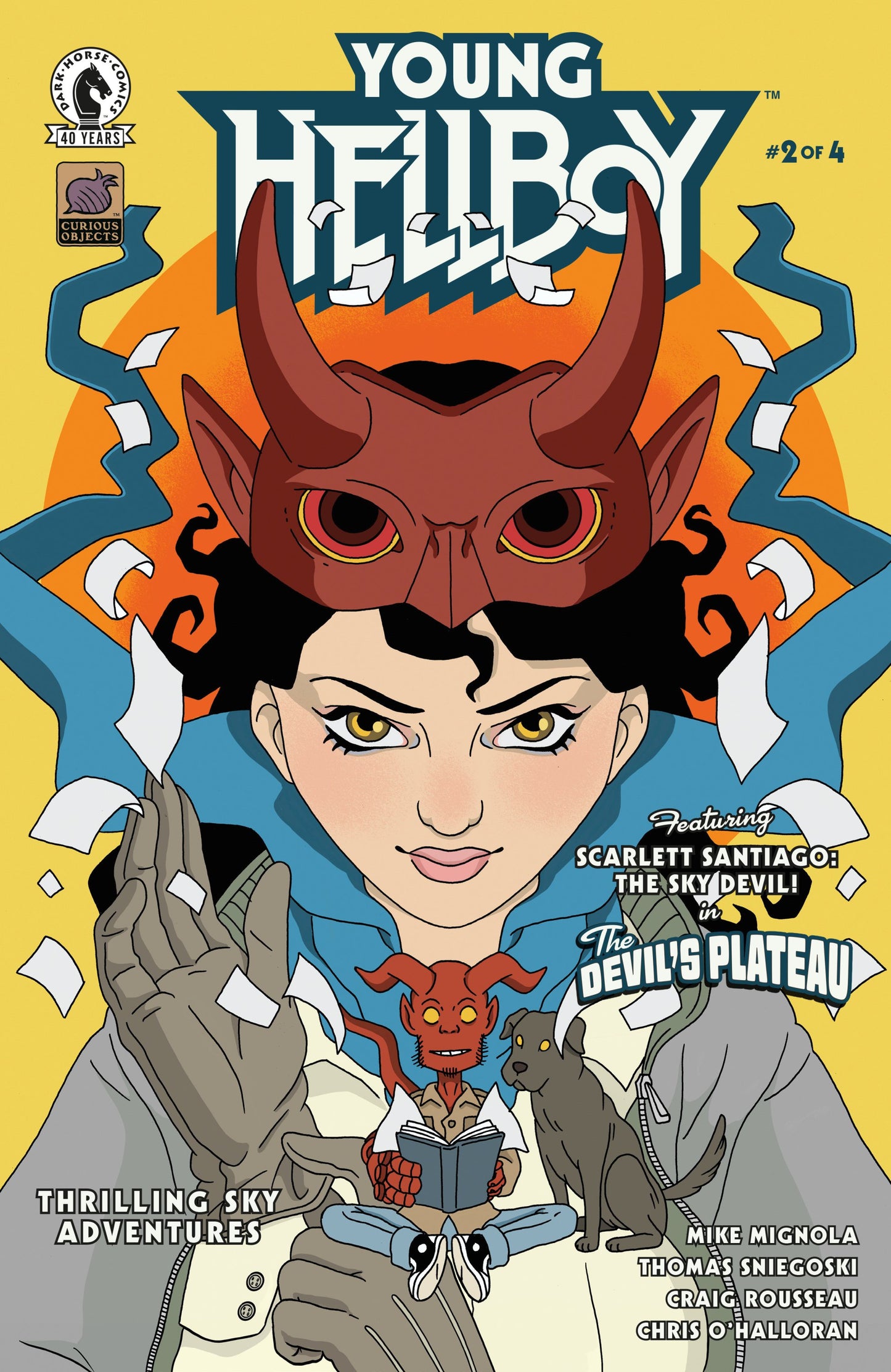 YOUNG HELLBOY THRILLING SKY ADVENTURES #2 CVR B ALICE DARROW VAR