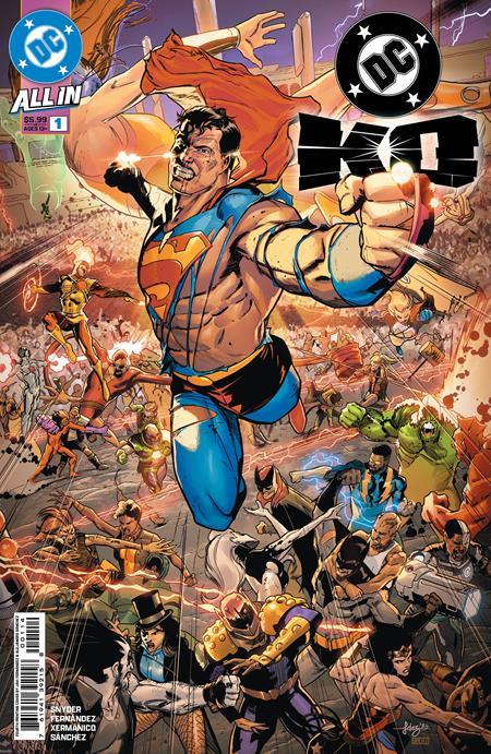 DC KO #1 FOURTH PRINTING CVR A JAVI FERNANDEZ