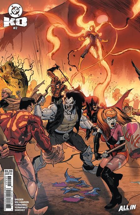 DC KO #2 2ND PRINTING CVR B JAVI FERNANDEZ CONNECTING CARD STOCK VAR