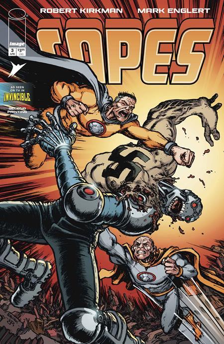 INVINCIBLE UNIVERSE CAPES #3 2ND PRINTING