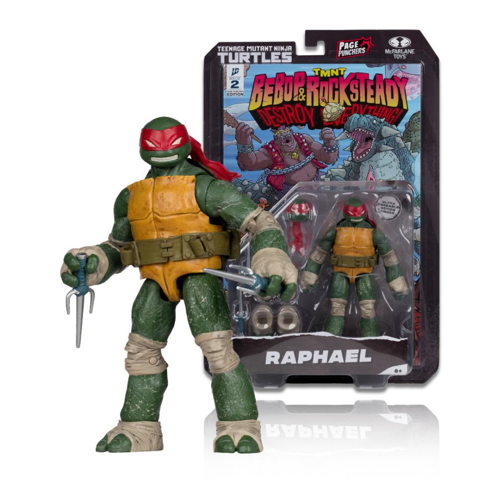 TMNT 5IN RAPHAEL FIGURE WITH COMIC