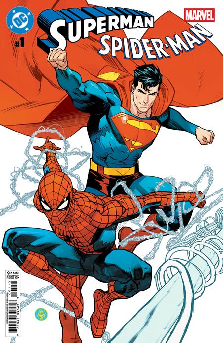 DC MARVEL SUPERMAN SPIDER-MAN #1 ONE SHOT SECOND PRINTING CVR A DAN MORA