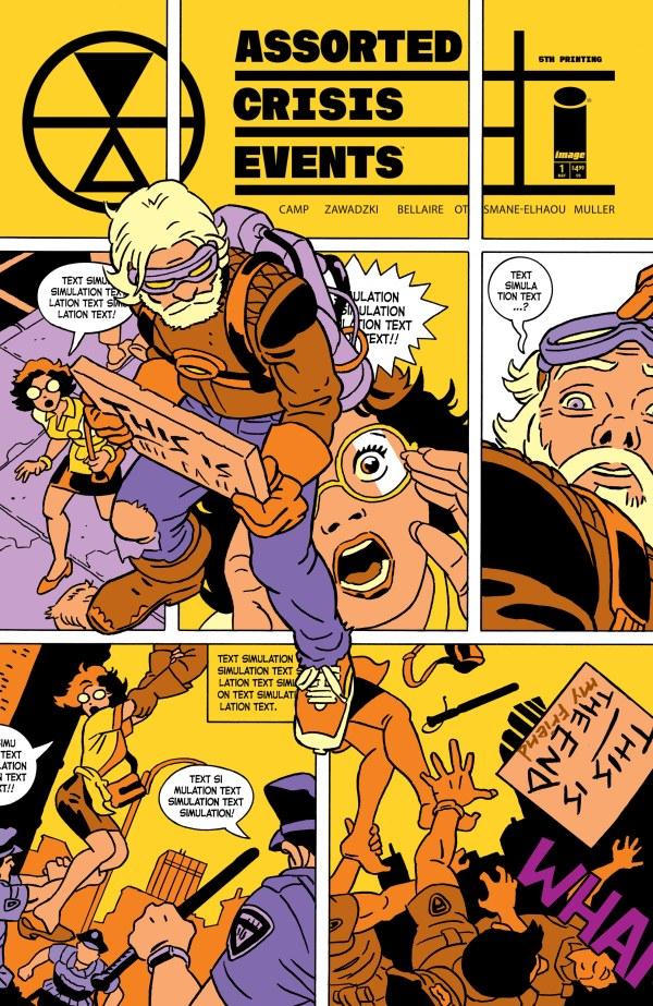 ASSORTED CRISIS EVENTS #1 5TH PRINTING