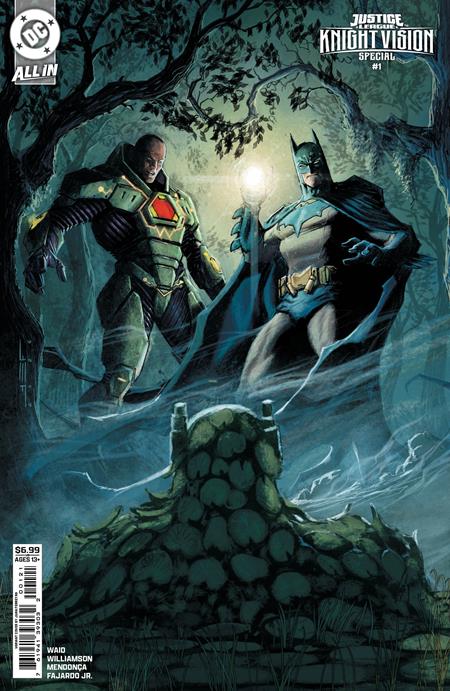 JUSTICE LEAGUE KNIGHT VISION SPECIAL #1 ONE SHOT CVR B JUAN FERREYRA CARD STOCK VAR