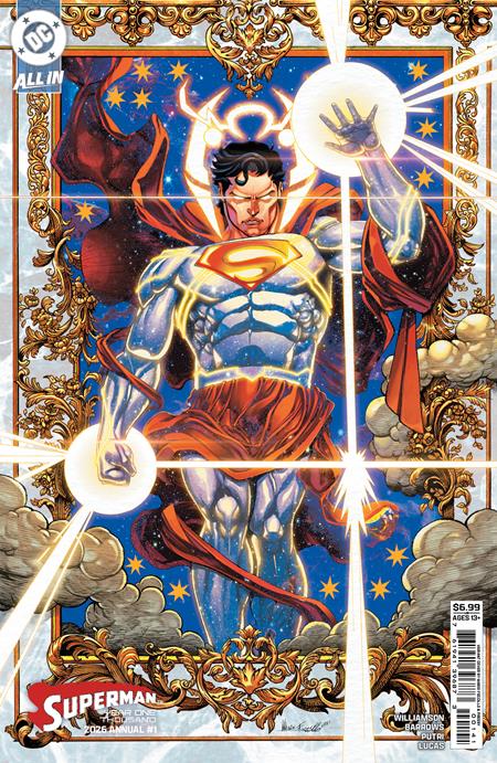 SUPERMAN ANNUAL YEAR ONE THOUSAND #1 ONE SHOT CVR D MARIO FOCCILLO CARD STOCK VAR DC K.O.