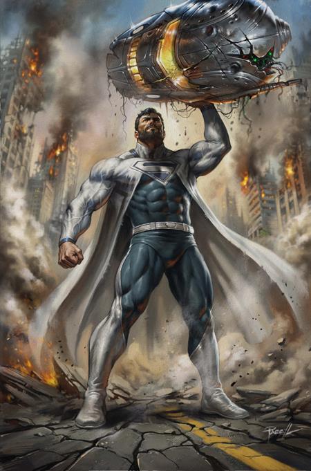SUPERMAN FATHER OF TOMORROW #3 CVR C LUCIO PARRILLO CARD STOCK VAR (OF 6)