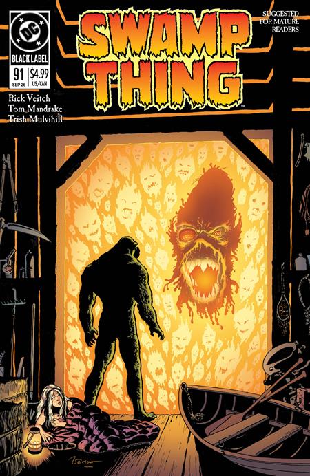 SWAMP THING 1989 #4 CVR A RICK VEITCH (OF 4)