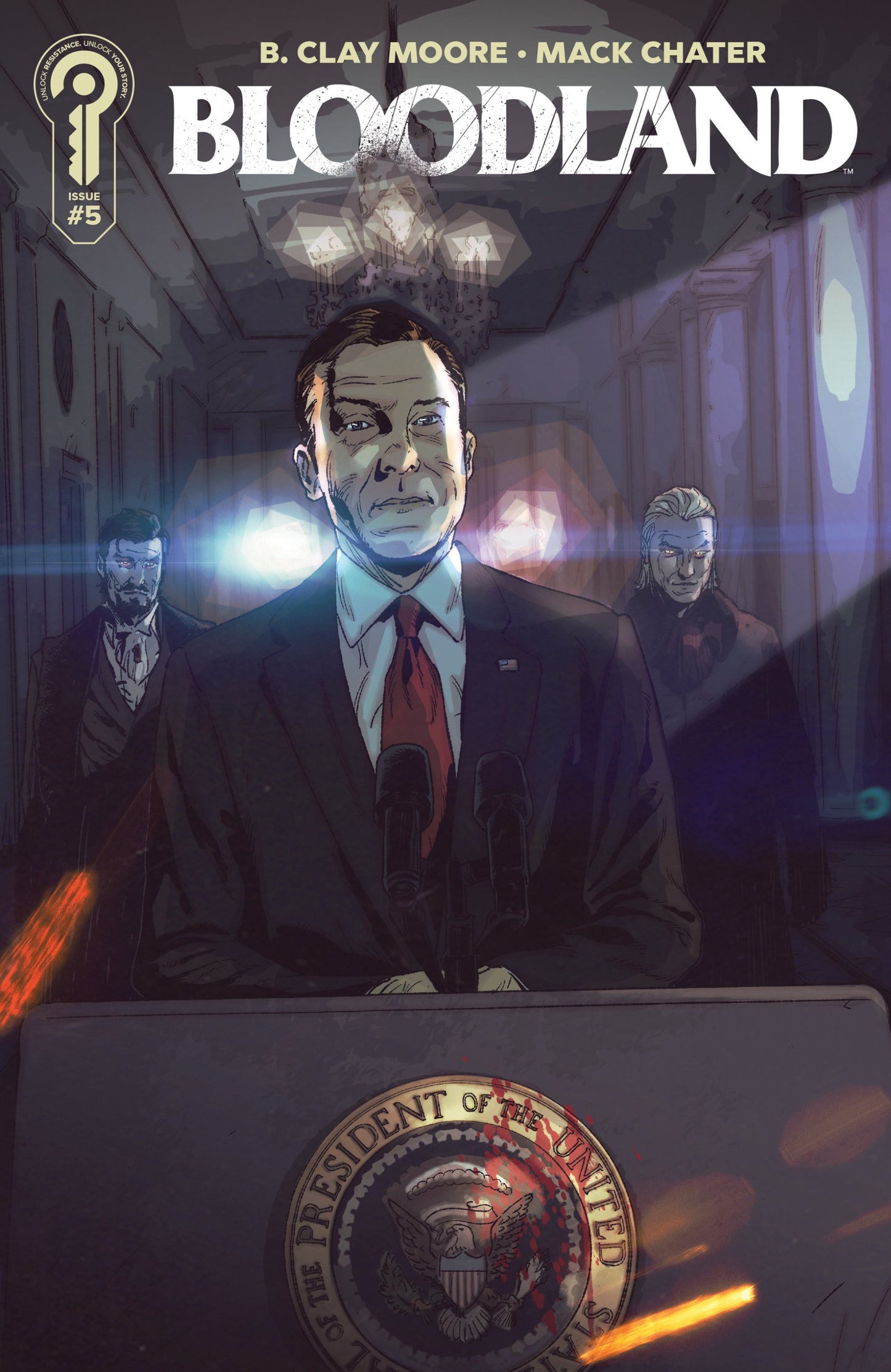 BLOODLAND #5 COVER A MACK CHATER CVR A