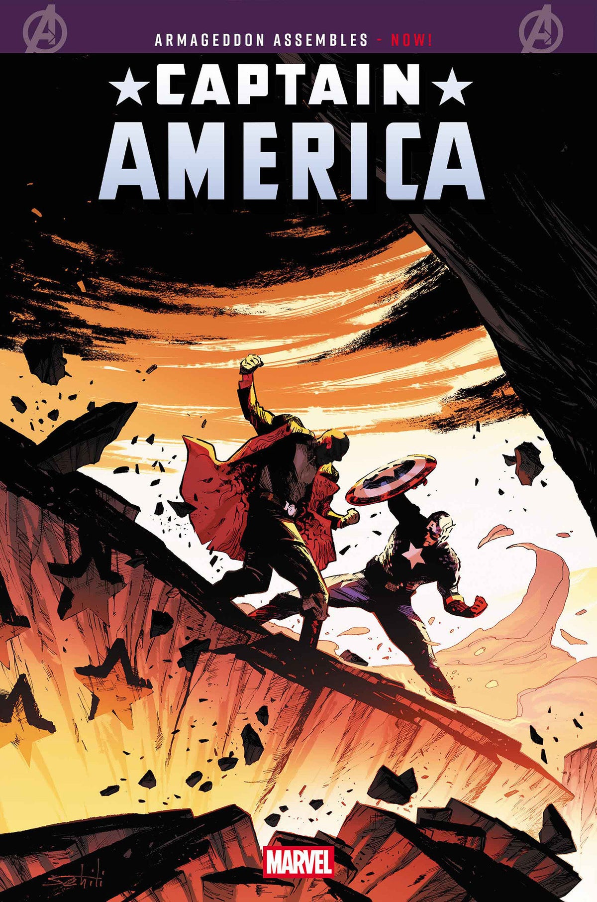 CAPTAIN AMERICA #13 ARM CVR A