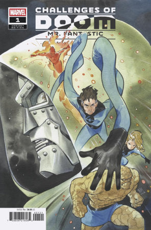 CHALLENGES OF DOOM MR FANTASTIC #1 CVR B PEACH MOMOKO VAR
