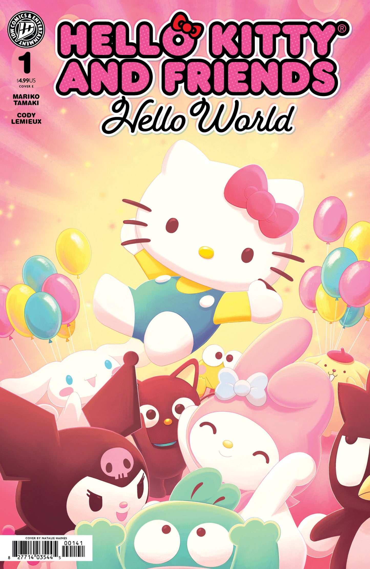 HELLO KITTY AND FRIENDS HELLO WORLD #1 CVR E HAINES VAR