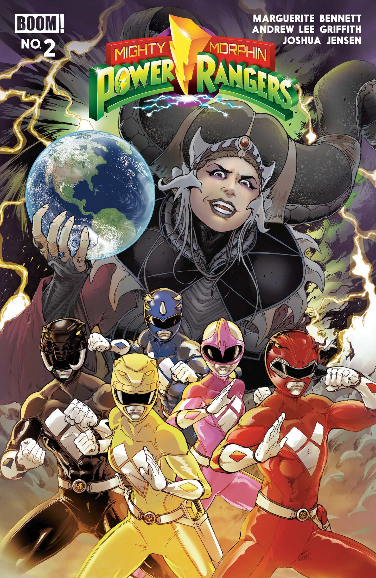 MIGHTY MORPHIN POWER RANGERS 2026 #2 CVR B GRIFFITH VAR