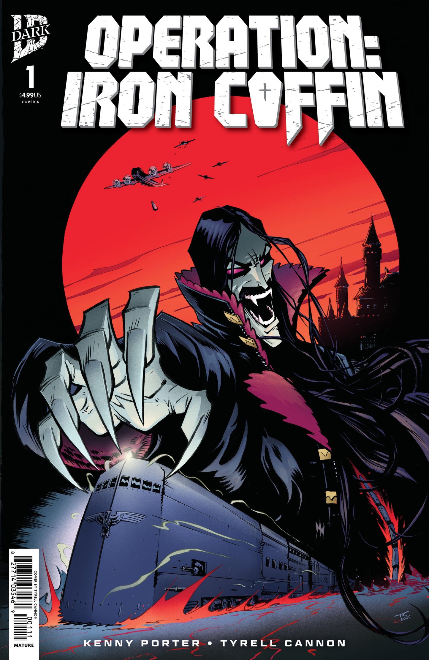 OPERATION IRON COFFIN #1 COVER A CANNON CVR A