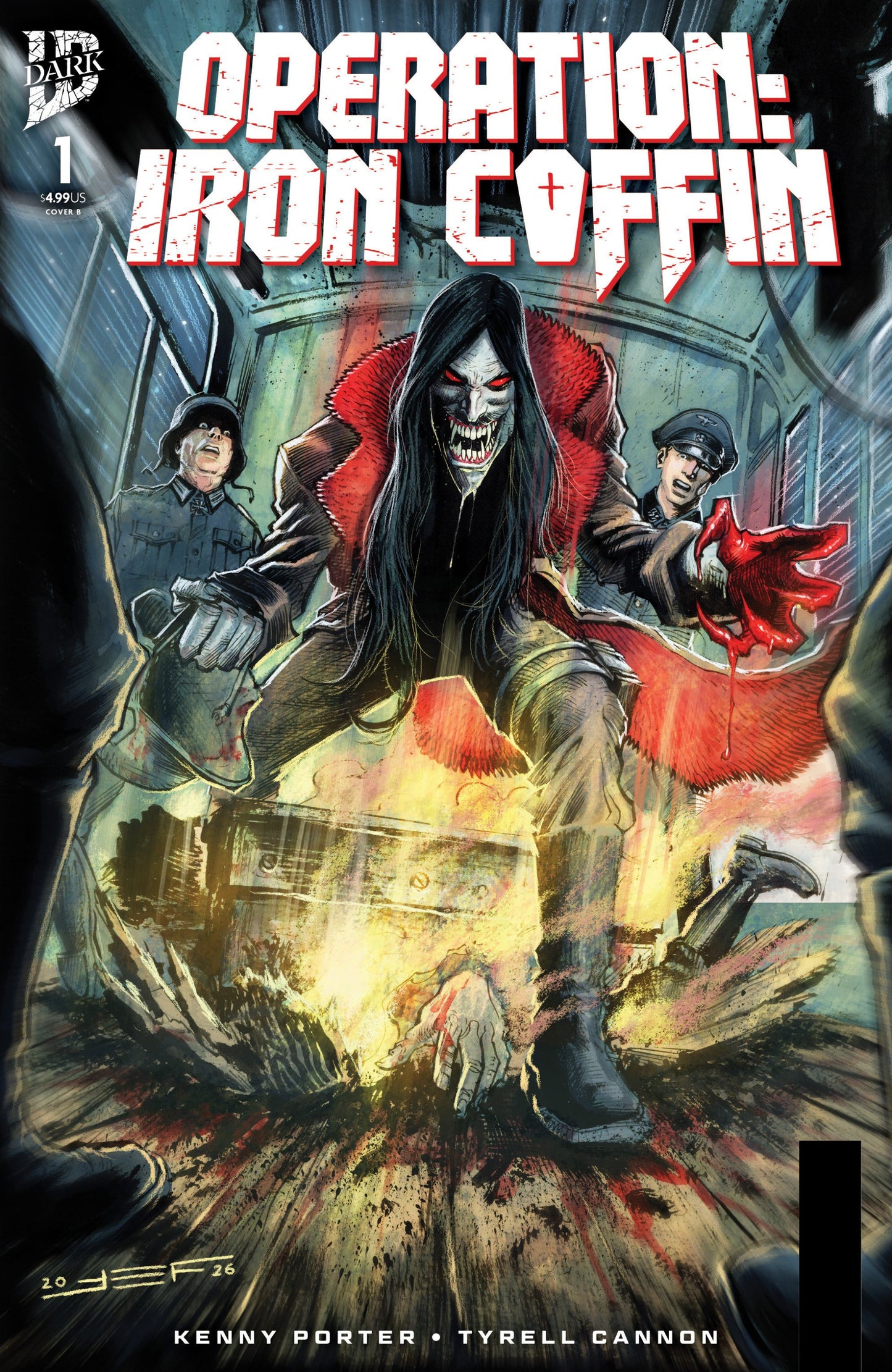 OPERATION IRON COFFIN #1 CVR B FERREYRA VAR