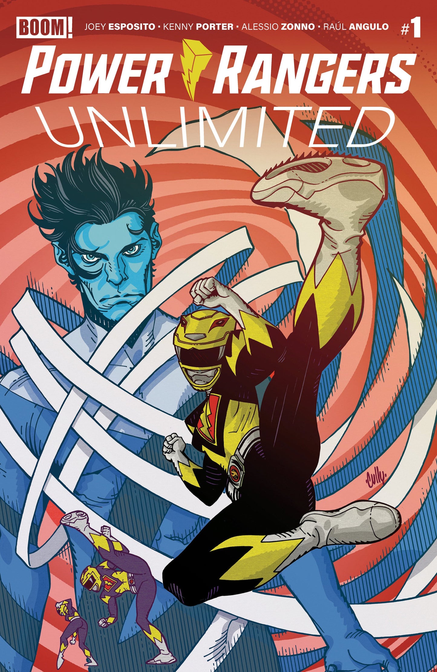 POWER RANGERS UNLIMITED #1 CVR B HAMNER VAR