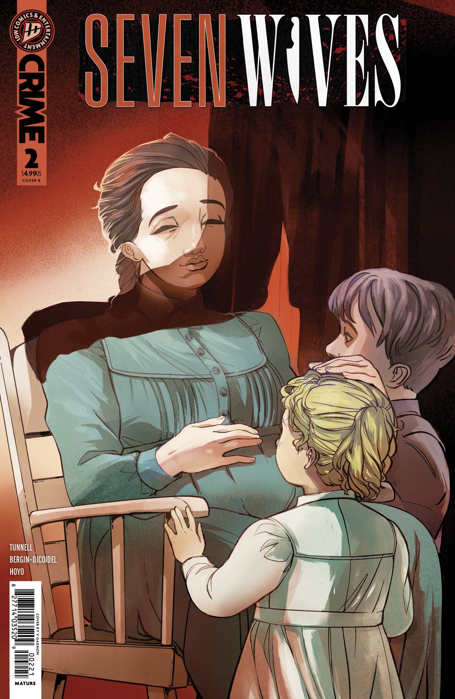 SEVEN WIVES #2 VAR B GAGNON CVR B