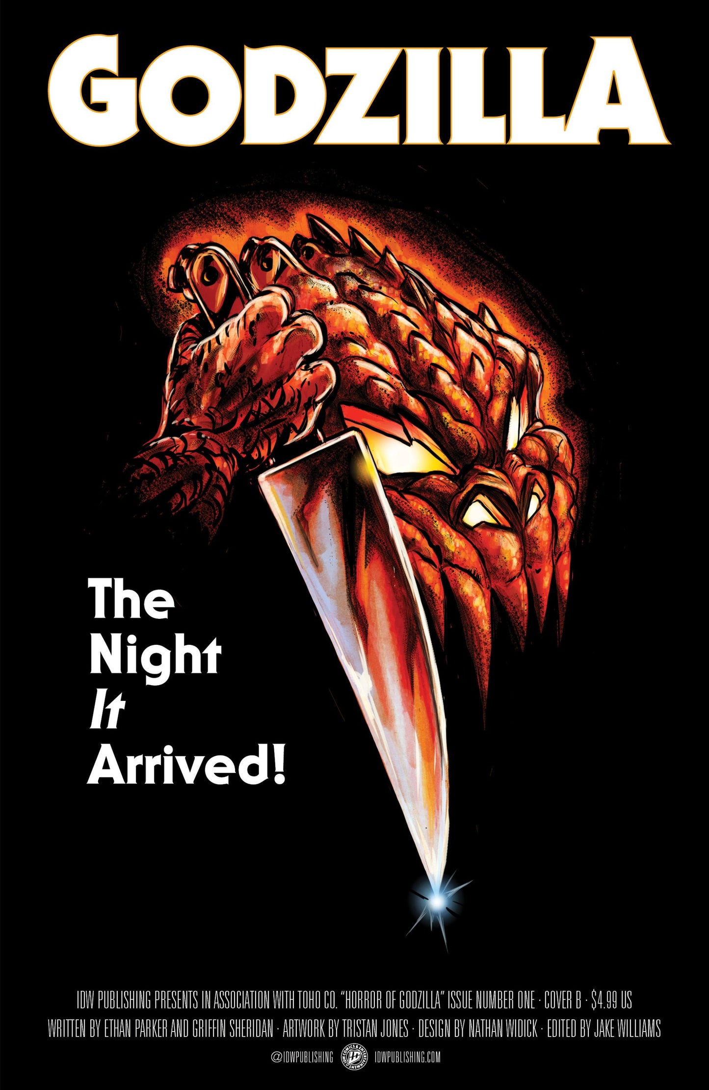 THE HORROR OF GODZILLA KAI-SEI ERA #1 CVR B TUNICA MOVIE HOMAGE VAR