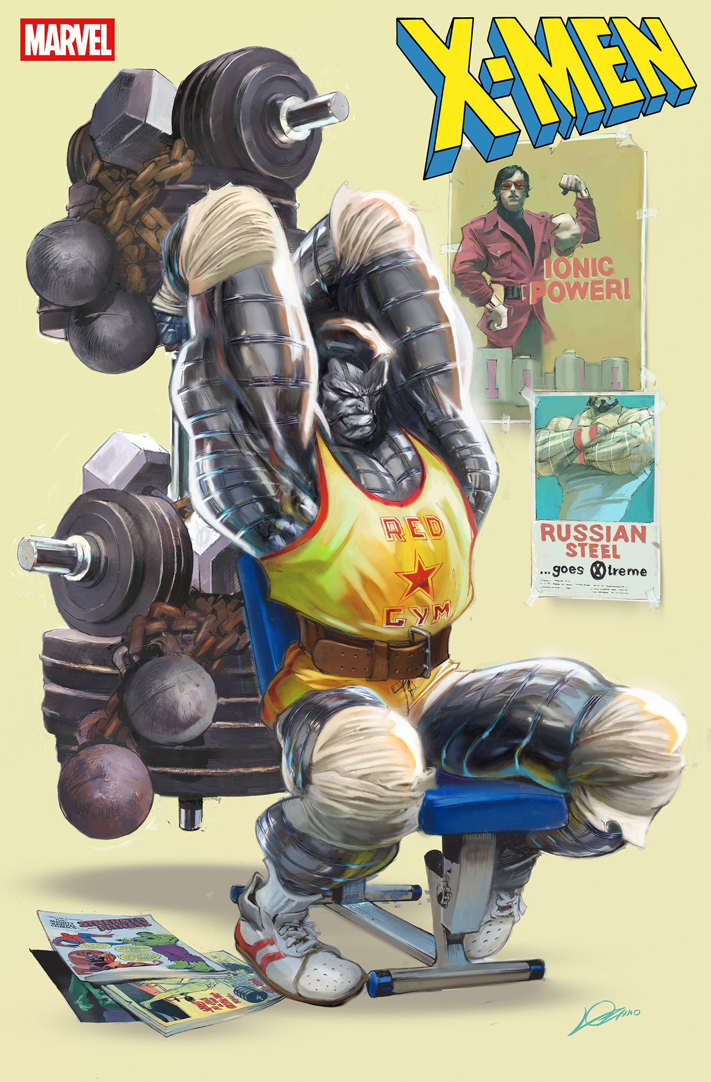 X-MEN #34 CVR B ALEXANDER LOZANO 80S COLOSSUS VAR