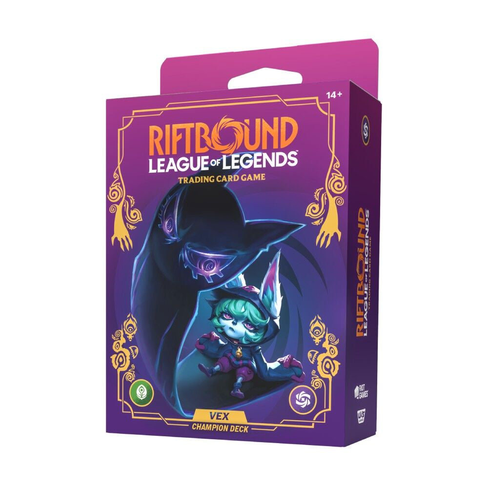 RIFTBOUND LEAGUE OF LEGENDS UNLEASHED VEX CHAMPION DECK