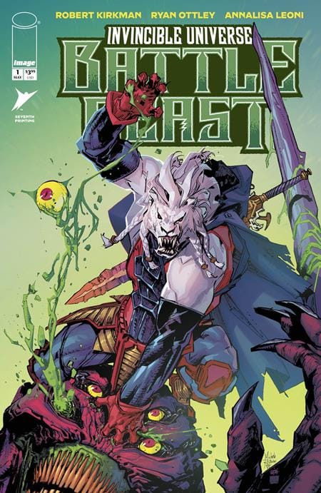 INVINCIBLE UNIVERSE BATTLE BEAST #1 7TH PRINTING