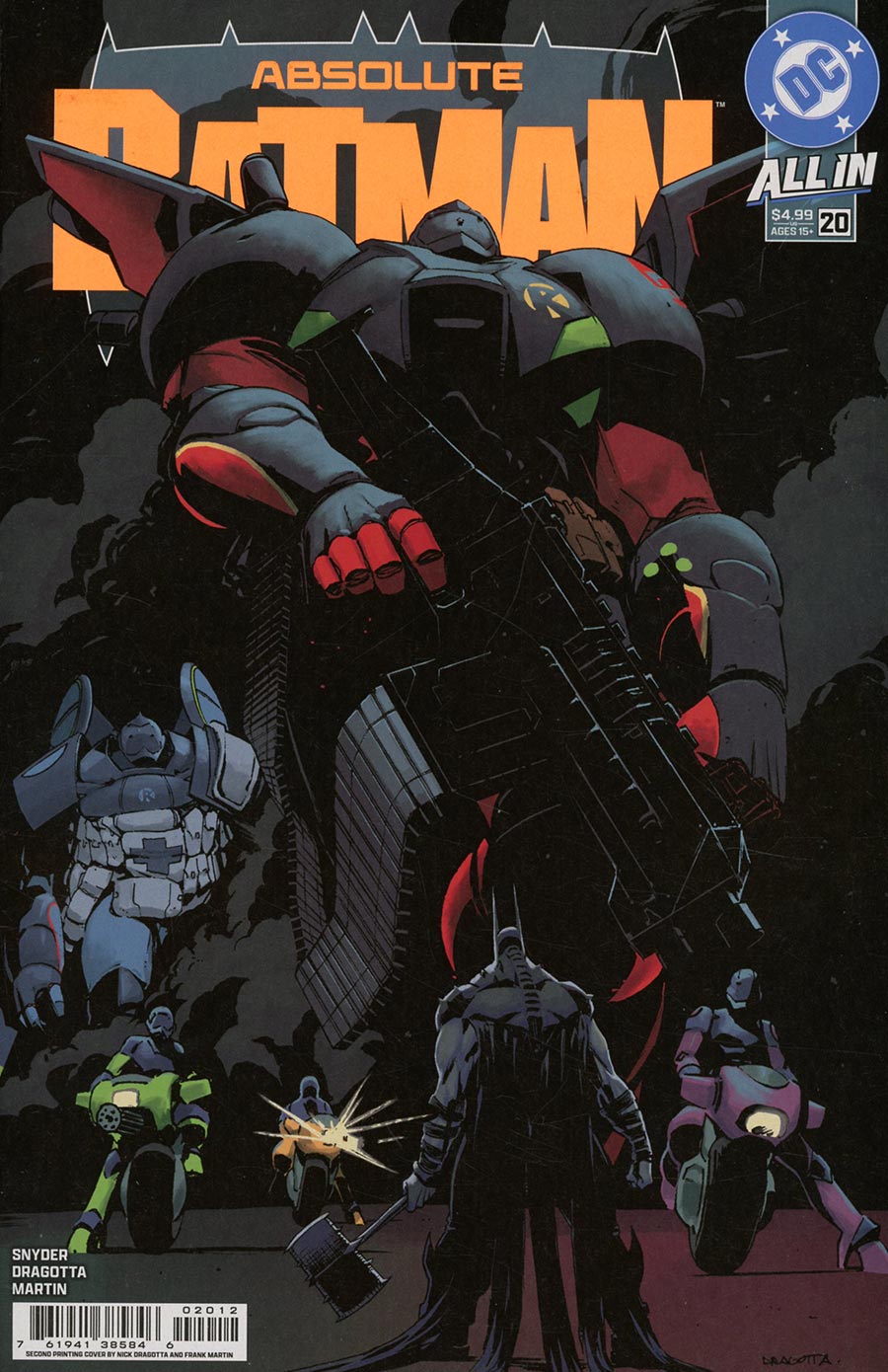 ABSOLUTE BATMAN #20 2ND PRINTING CVR A