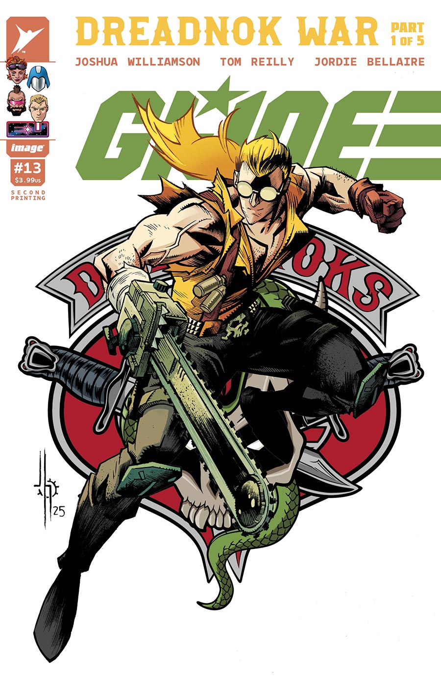 GI JOE #13 2ND PRINTING CVR A JASON HOWARD