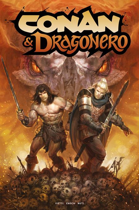 CONAN AND DRAGONERO #4 CVR B LORENZO NUTI VAR (OF 7)