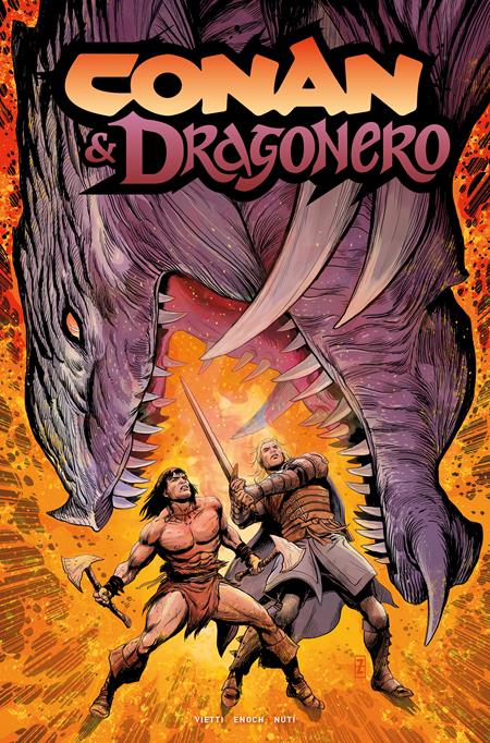 CONAN AND DRAGONERO #4 CVR D PATCH ZIRCHER FOIL VAR (OF 7)