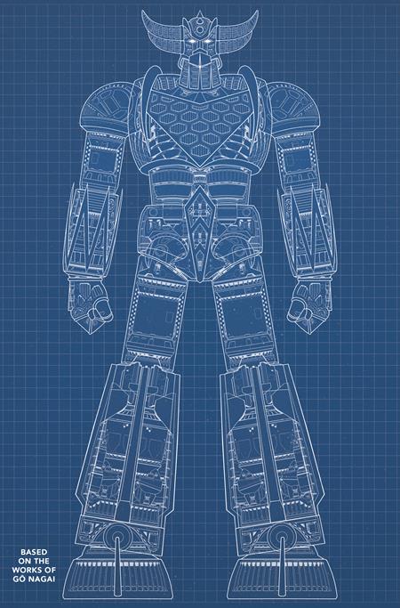 UFO ROBOT GRENDIZER #1 CVR E BLUEPRINT DENIS BAJRAM & BRICE COSSU VAR (OF 4)