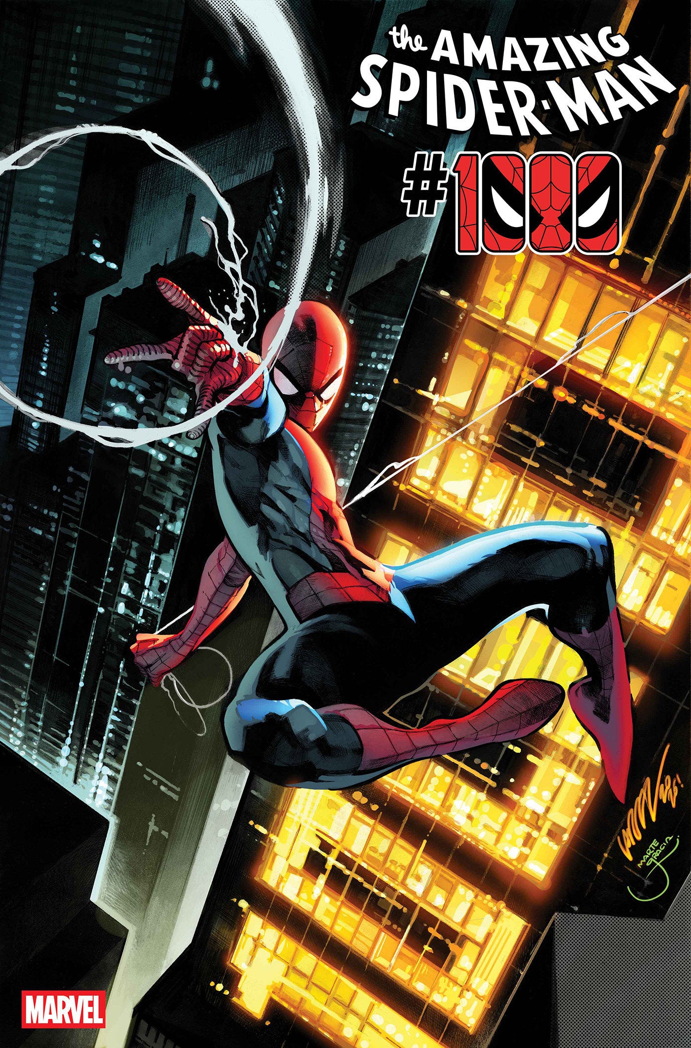 AMAZING SPIDER-MAN #1000 PEPE LARRAZ MAIN COVER CVR A