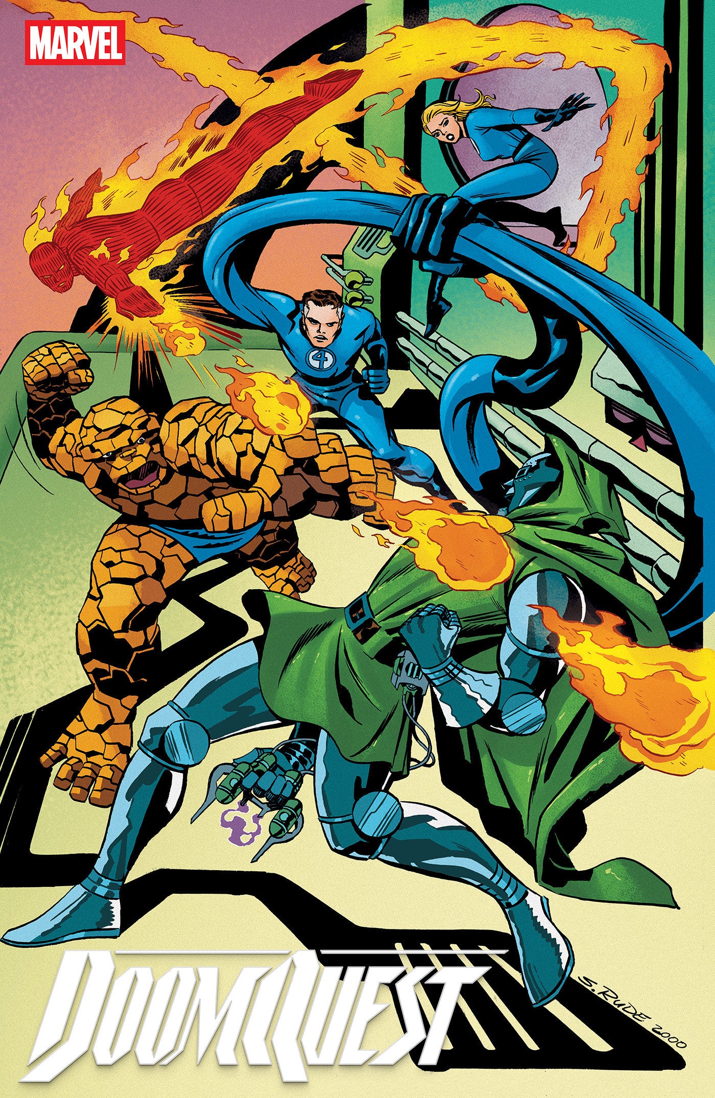 DOOMQUEST #4 STEVE RUDE VAR CVR F