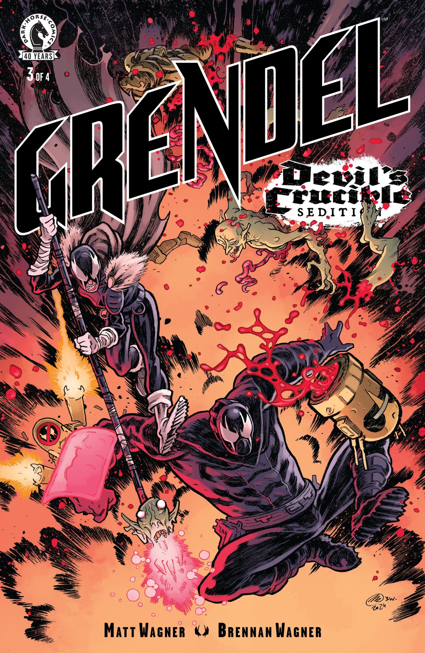 GRENDEL DEVILS CRUCIBLE--SEDITION #3 CVR B MARK LASZLO