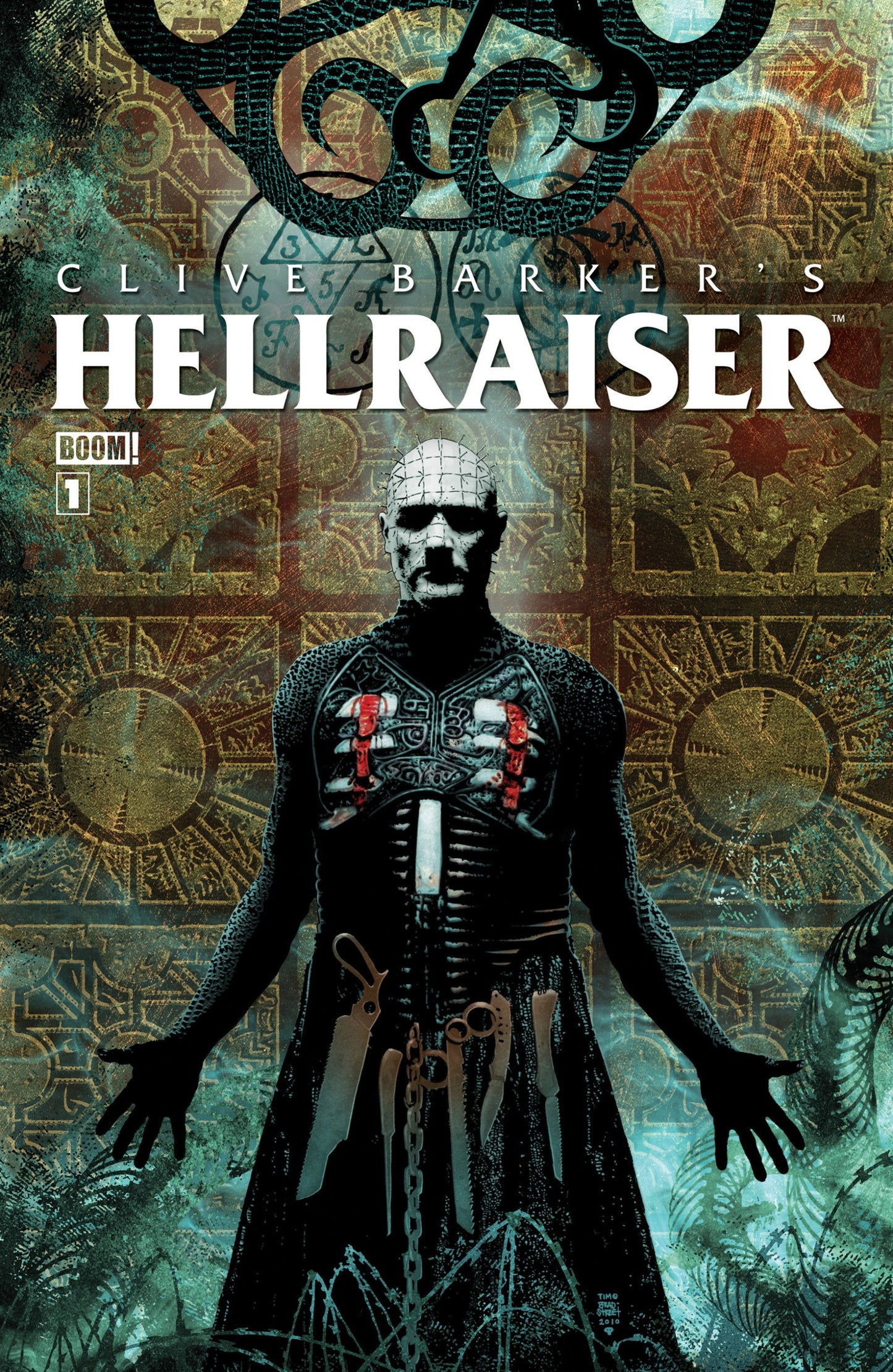 HELLRAISER FACSIMILE EDITION #1 A MAIN DRESSED BRADSTREET CVR A