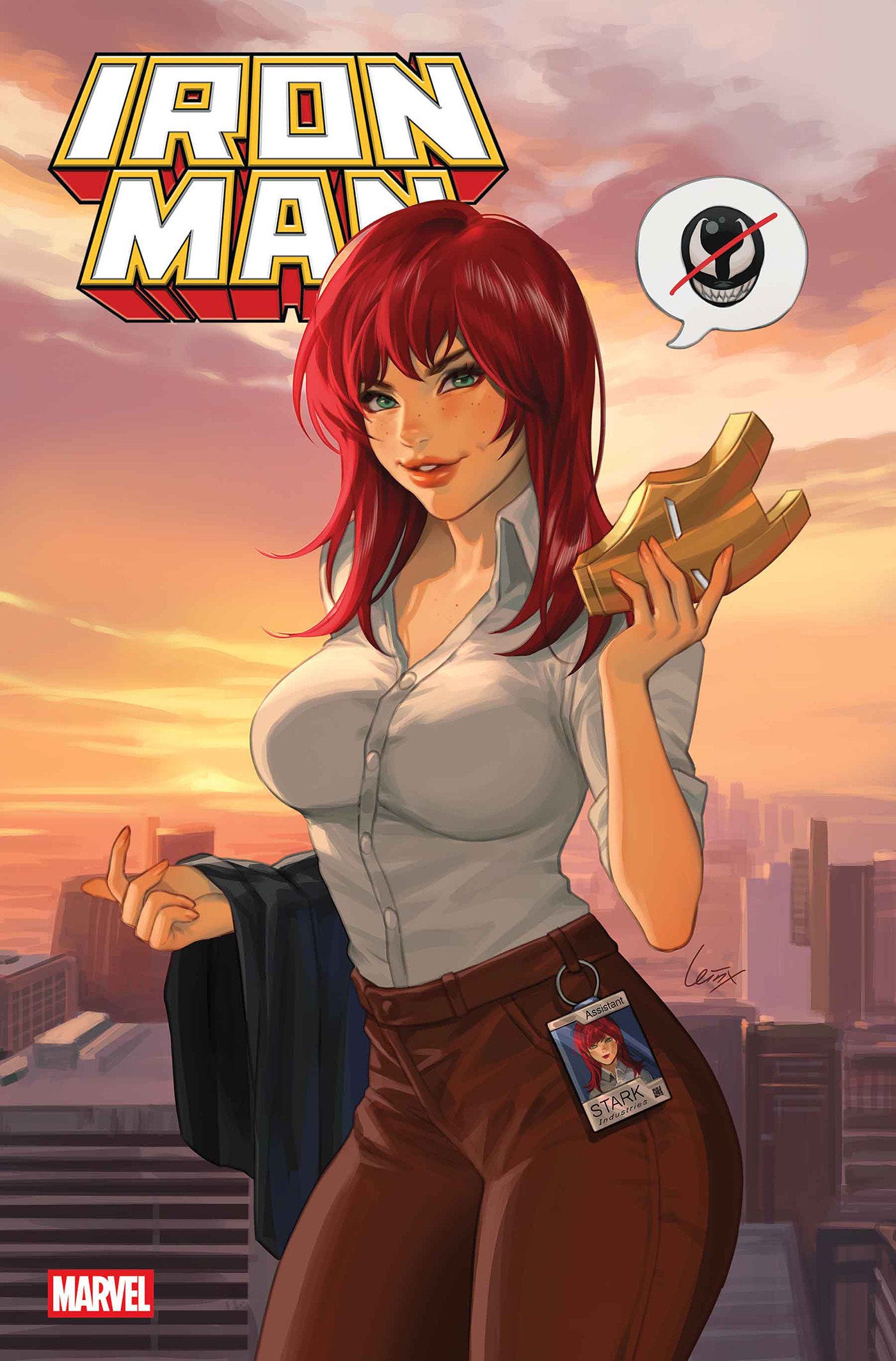 IRON MAN #8 LEIRIX MARY JANE WATSON VAR CVR D