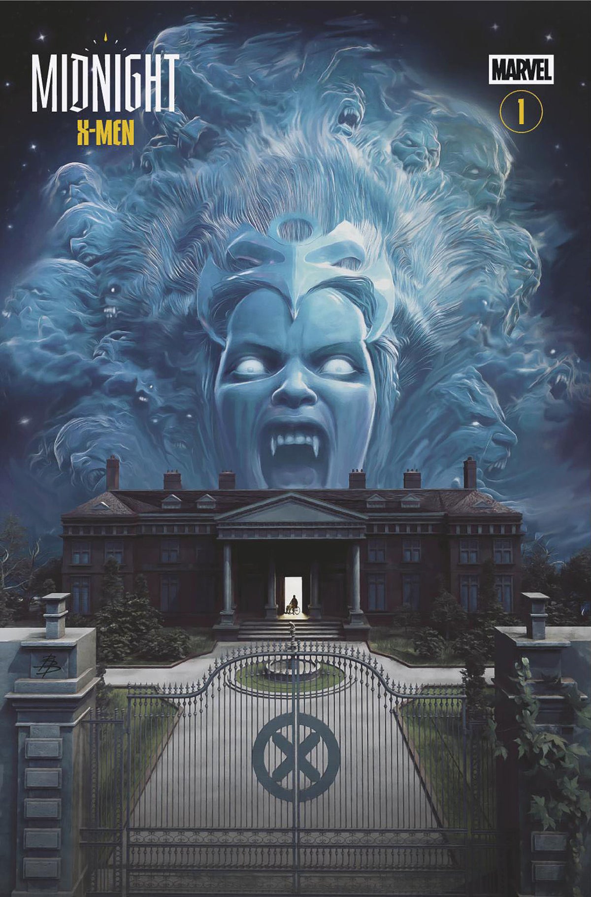 MIDNIGHT X-MEN #1 CVR D BJORN BARENDS MIDNIGHT HORROR HOMAGE VAR