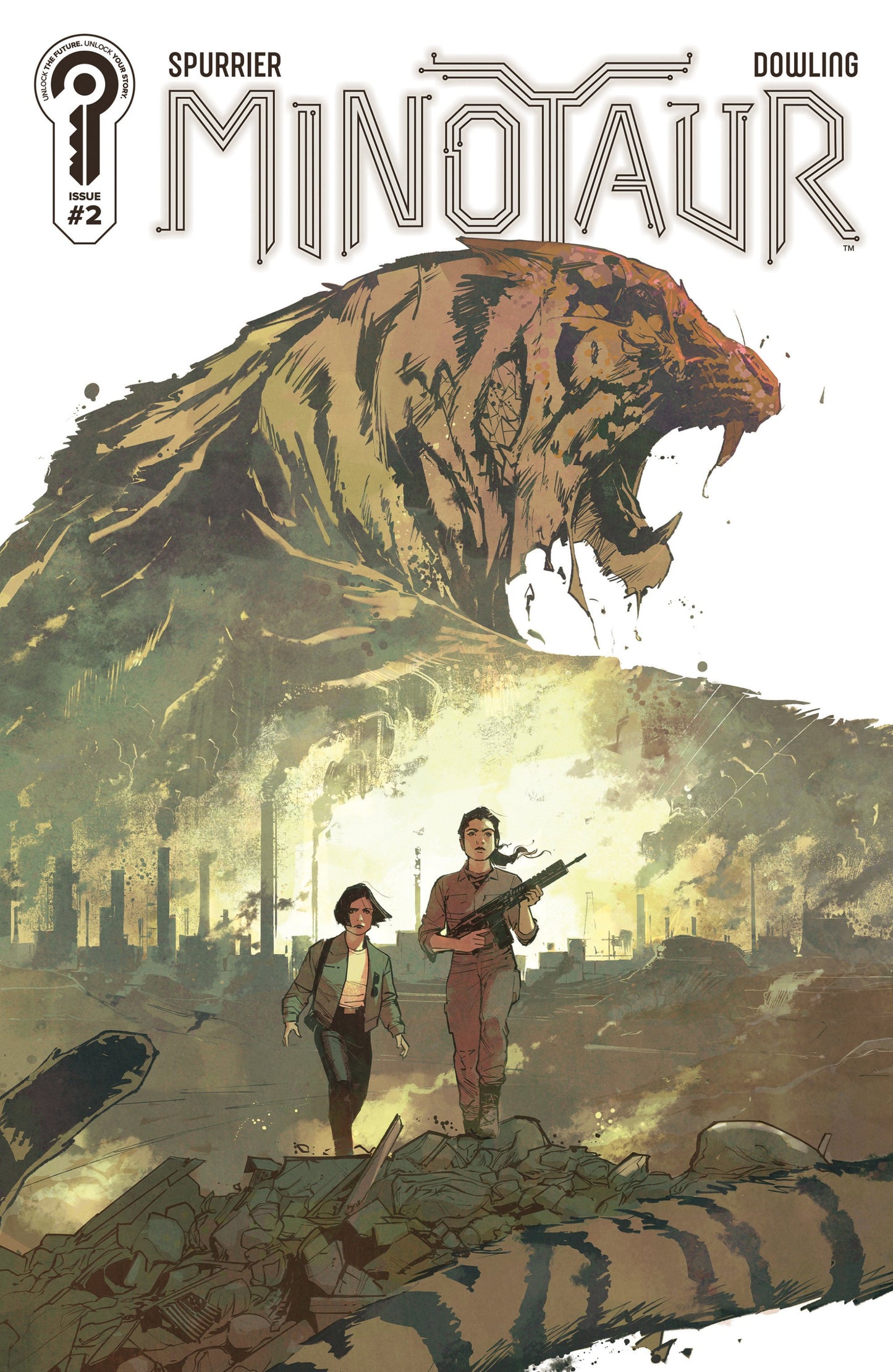 MINOTAUR #2 COVER A MICHAEL DOWLING CVR A