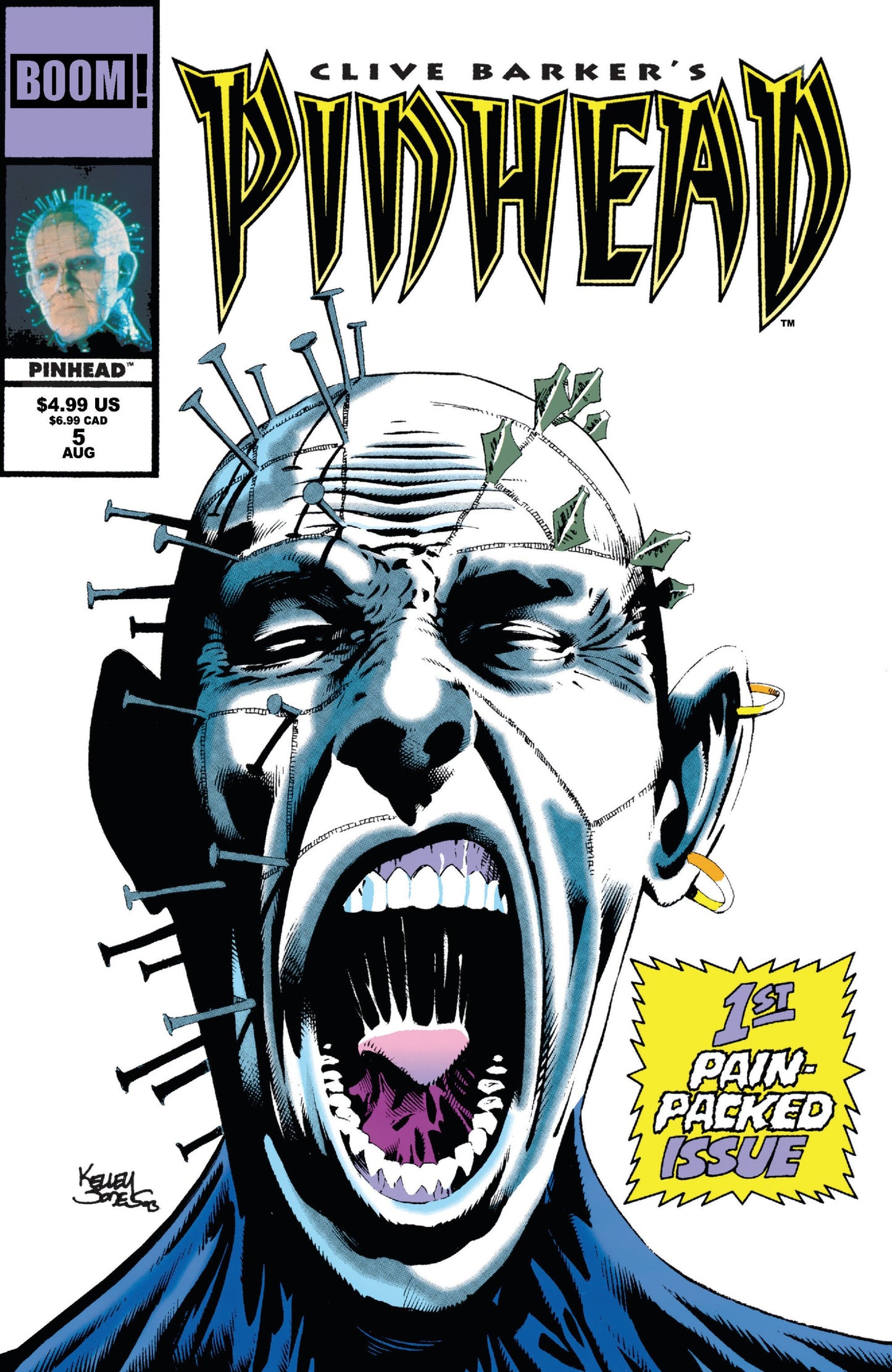 PINHEAD FACSIMILE EDITION #1 CVR A JONES