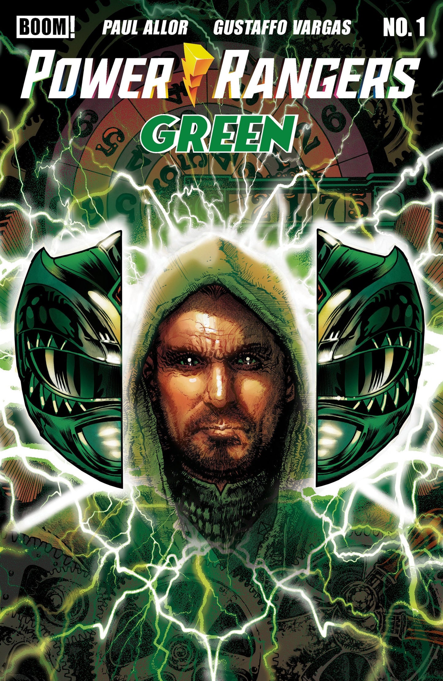 POWER RANGERS GREEN #1 CVR A HARRIS