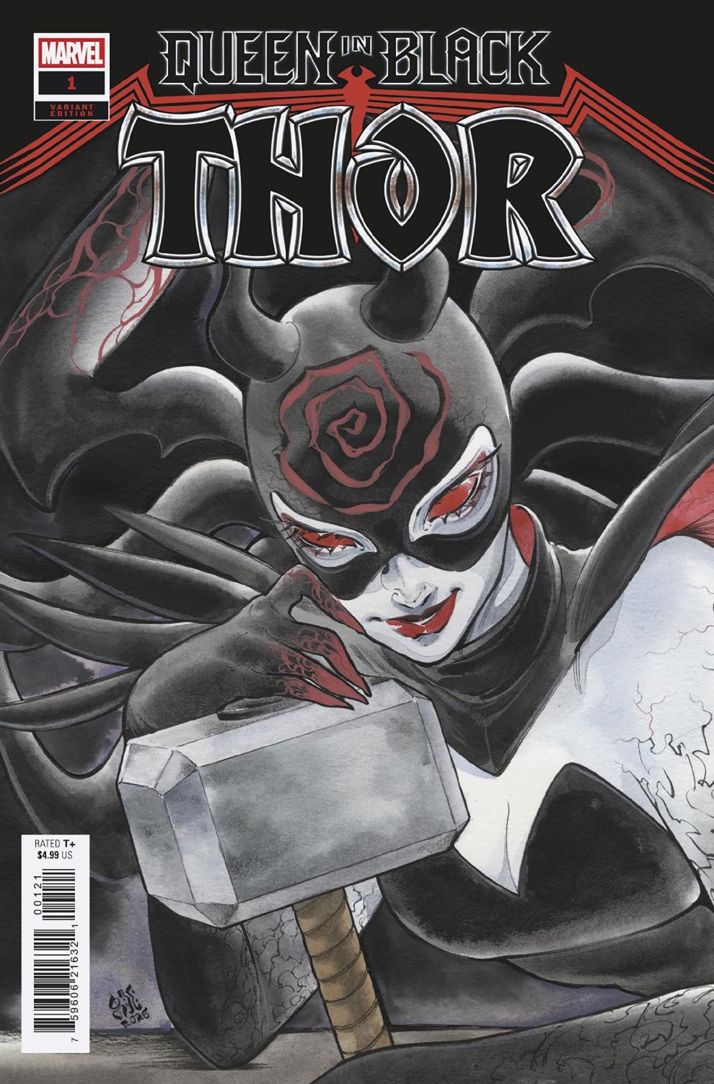 QUEEN IN BLACK THOR #1 CVR B PEACH MOMOKO VAR QIB