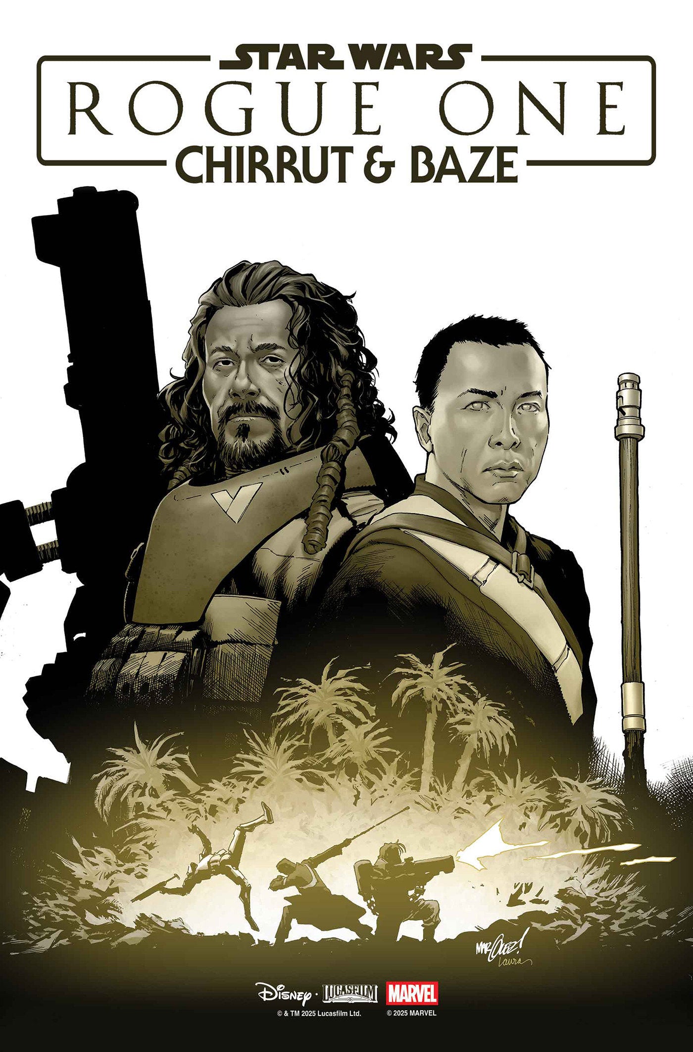 STAR WARS ROGUE ONE - CHIRRUT AND BAZE #1 CVR A