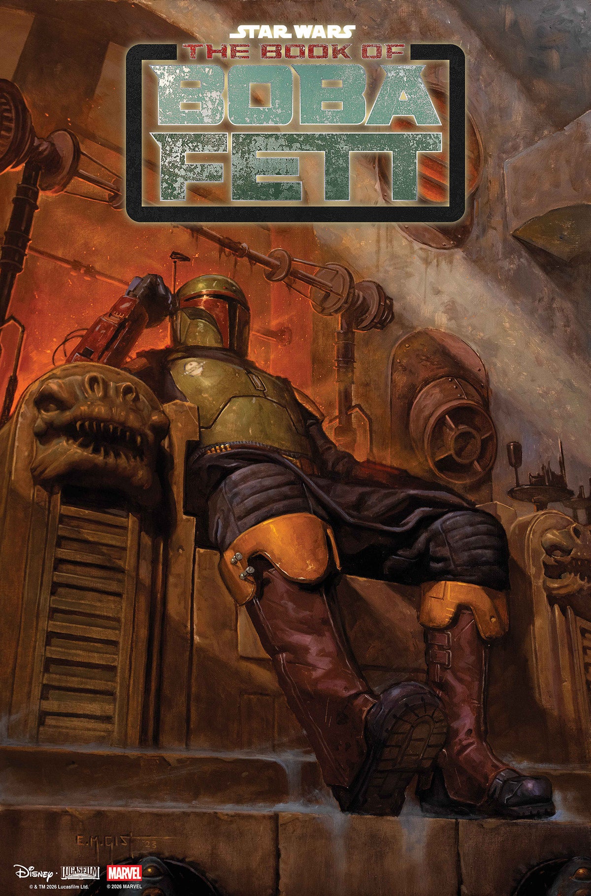 STAR WARS THE BOOK OF BOBA FETT #1 CVR B EM GIST VAR